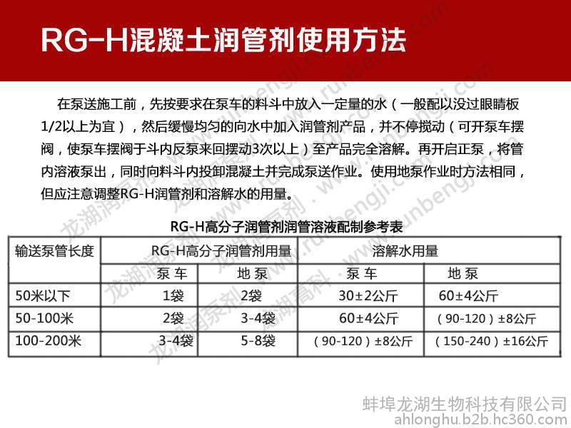 潤管劑使用方法